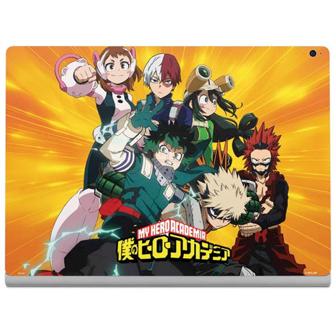 My Hero Academia Deku and Baku Team Season 6 Surface Book 2 15in Skin